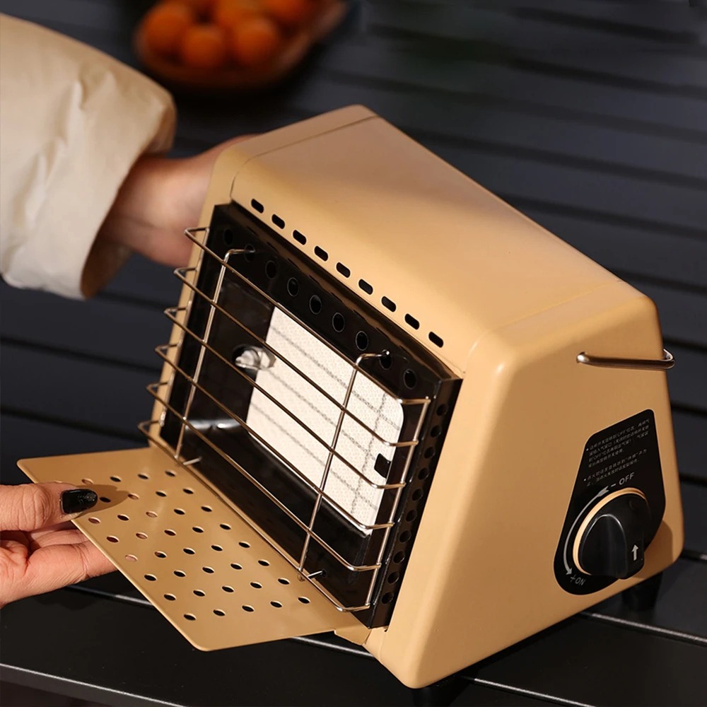 Home Cooking Heater - Fogão a Gás Portátil 1.5KW, Aquecedor