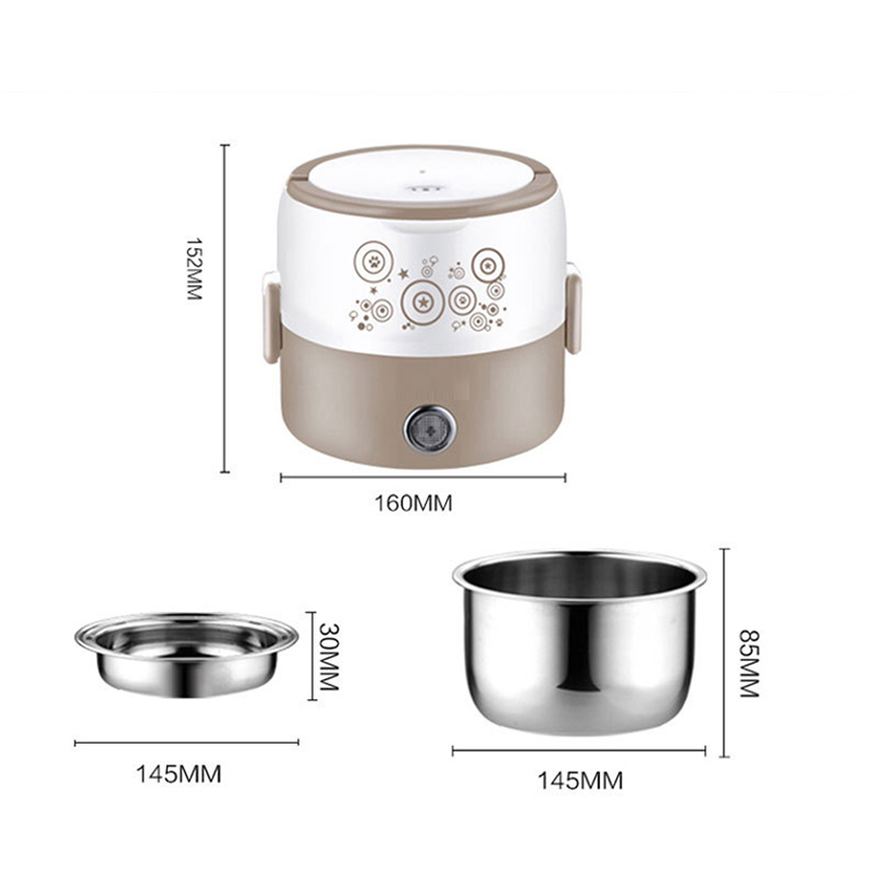 Marmita elétrica de aço inoxid - Home Cooking Heater avaliação e preço