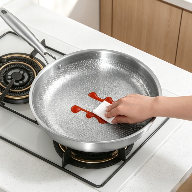Frigideira de Titânio Puro Sem - Home Cooking Cookbook avaliação e preço
