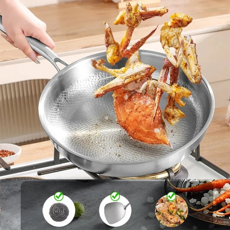 Frigideira de Titânio Puro Sem - Home Cooking Cookbook avaliação e preço