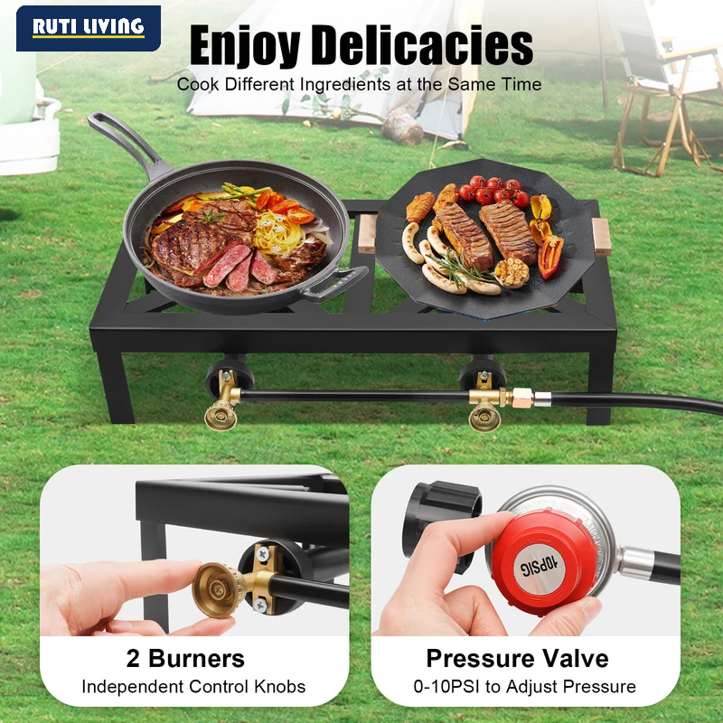 Fogão a Gás Portátil de 1/2 Qu - Home Cooking Gas avaliação e preço