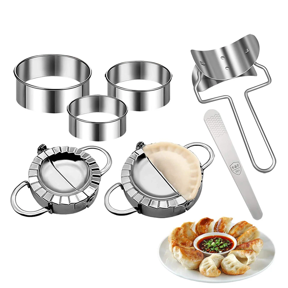 Molde de bolinho de aço inoxid - Gyoza Dumpling Maker avaliação e preço